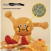 Cute Cartoon Plush Dog Toy Interactive Molar Toy for Puppies Teeth Cleaning Calming Relief Multi-Functional Pet Plush for and Playtime Yellow - 4 of 4