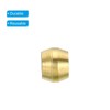 Unique Bargains Brass Air Water Gas Pipe Fitting Compression Sleeve Ferrules 20 Pcs - 4 of 4