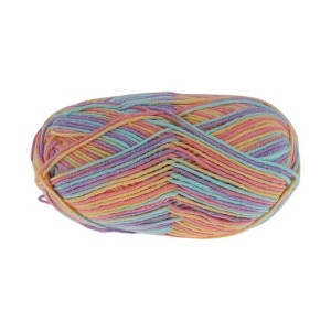 Unique Bargains Yarn Variegated Milk Cotton Yarn - 4-Ply Combed Cotton Reed Green 4724" 1 Pc - 1 of 4