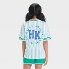 Girls' Hello Kitty Coordinating Jersey - Green/Off-White - 2 of 3