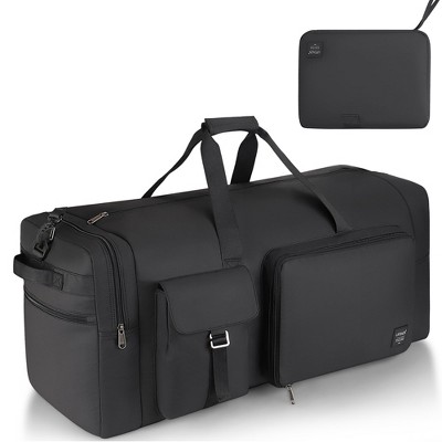 MaseiKar 120L Travel Duffle Bag,34'' Large Duffle Bag for Traveling with Shoes Compartment, Foldable Travel Duffel Bags, Waterproof and Tear Resistant