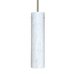 Besa Lighting Stilo 16 1 - Light Pendant in  Satin Nickel - 1 of 1