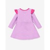 Disney Princess Skater Dress Toddler Girl Ruffle Long Sleeve Winter Fall Clothes School Outfit Birthday Party Gift - 3 of 4