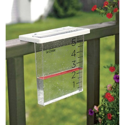 Wind & Weather The Waterfall Rain Gauge by La Crosse Technology»