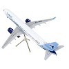 Airbus A321neo Commercial Aircraft "Interjet" White w/Blue Stripes "Gemini 200" 1/200 Diecast Model Airplane by GeminiJets - 3 of 3