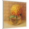 Amanti Art 30"x30" Chrysanthemum in Glass by Danhui Nai Framed Canvas Wall Art Print - 2 of 4