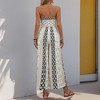 Women's Halter Wide Leg Casual Jumpsuit Perfect Summer Boho Romper Long Pants - 2 of 4