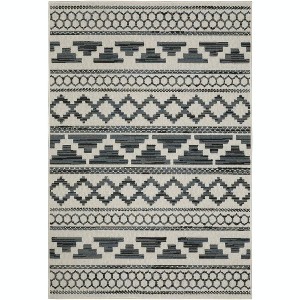 Oriental Weavers Torrey 005Y1 Light Grey/ Blue Indoor/Outdoor Area Rug - 5'3" x 7'3" - 1 of 1