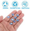 Unique Bargains Glass Horse Eye DIY Jewelry Craft Teardrop Gems 100 Pcs - 4 of 4