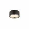 Z-Lite Arlo 2 - Light Flush Mount in  Matte Black/Chrome - 2 of 3