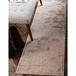 Unique Loom    Outdoor Botanical Jacksonville Area Rug - 1 of 4