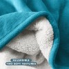 Faux Shearling Fleece Blanket by Bare Home - 3 of 4