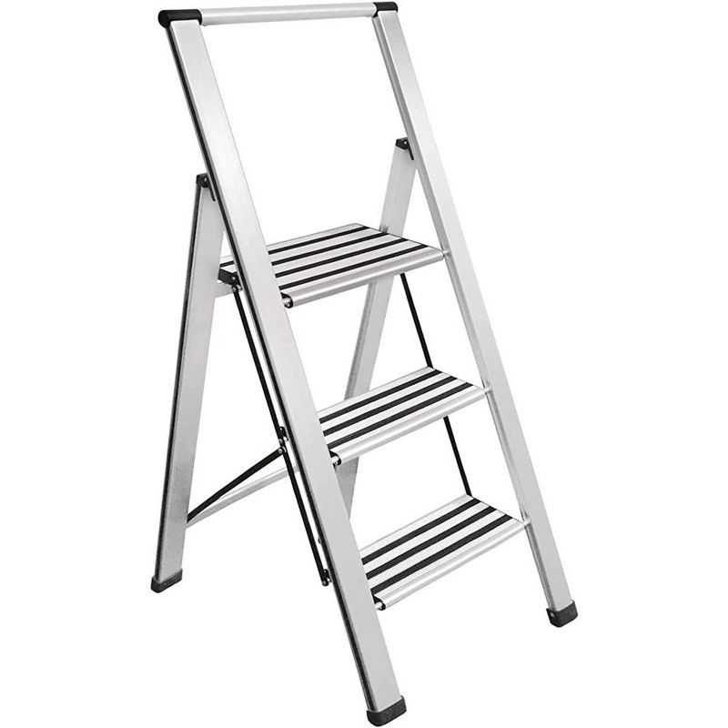 Step Ladder Modern  - Beautiful  Aluminum  - By SORFEY, 1 of 7