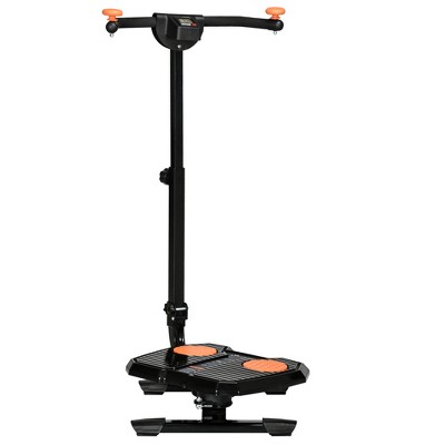 Soozier Foldable Ab Twister Board for Waist with Screen, Ab Workout Equipment for Women & Men, Core Fitness Training Ab and Butt Workout Equipment