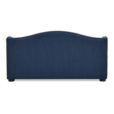 Robin Medium Pacific Blue Tufted Wingback Pet Sofa Bed
