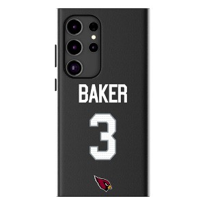 Keyscaper Budda Baker Arizona Cardinals 3 Game Tactic MagSafe Compatible Cell Phone Case for Galaxy S25 Ultra - 1 of 4