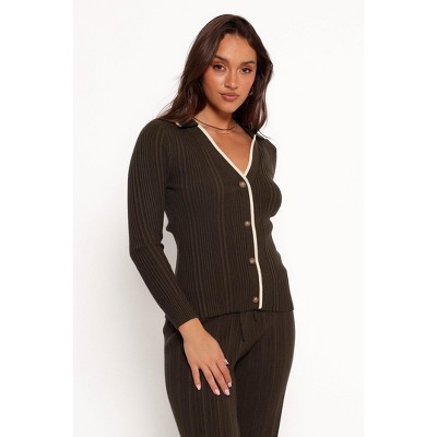 Petal and Pup Womens Alondra Cardigan Knit Top