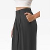 Womens Wide Leg Pants 2025 High Waist Palazzo Pants Stretch Fit Pleated Dressy Pants Business Trousers Office Work Suit Pants - 4 of 4