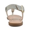 Journee Women's Genevive Flat Sandals - 3 of 4