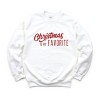 Simply Sage Market Women's Graphic Sweatshirt Christmas Is My Favorite - 2 of 4