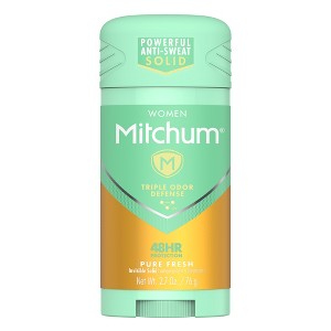 Mitchum Women's Triple Odor Defense Antiperspirant & Deodorant Stick - Pure Fresh - 2.7oz - 1 of 4