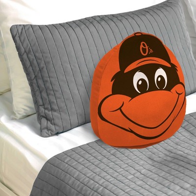 MLB Baltimore Orioles Plushie Mascot Throw Pillow_1