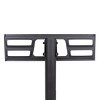 INFURNIC TV Stands and Consoles Mobile TV Stand with Adjustable Height and Locking Wheels for Living Room, Black, 53.15"*17.32"*18.9" - 2 of 4