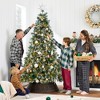 Best Choice Products Pre-Lit Frosted Scotch Pine Christmas Tree w/ 2-In-1 Micro LED Lights - 3 of 4