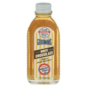 Goodmans White Chocolate Flavor - 6 pack, 1 fo - 1 of 2