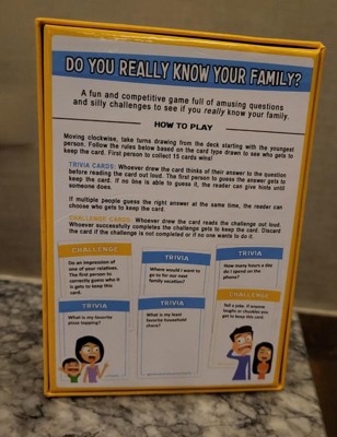 Asm Games Do You Really Know Your Family? Board Game : Target