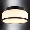 Urban Ambiance Luxury Modern Indoor Ceiling Light,  5-1/8''H x 11-1/4"W x 11-1/4''D,  Matte Black Finish, UHP4772 - 4 of 4