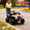 Jojoka 12V Kids Ride On Truck with Parent Remote Control, Off-Road Electric Car w/Dual Motors, LED Lights & Music - 4 of 4