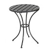 Sapphtopaz Outdoor Patio Furniture Set Bistro Beach Chair Leisure Outdoor Chairs and Bar Table for Garden, Backyard, Terrace, Pool - 2 of 4