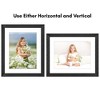 Americanflat 16x20 Picture Frame with Polished Plexiglass - Use as 11x14 Frame with Mat or 16x20 Frame without Mat - Hudson Collection - Grey Wood - 4 of 4
