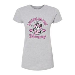 Women's - Disney - Living In The Moment Fitted Graphic T-Shirt - 1 of 3