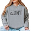 Simply Sage Market Embroidered Aunt Outline Sweatshirt - 2 of 4