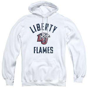 Liberty University Official Flames Logo Adult Pull-Over Hoodie - 1 of 4