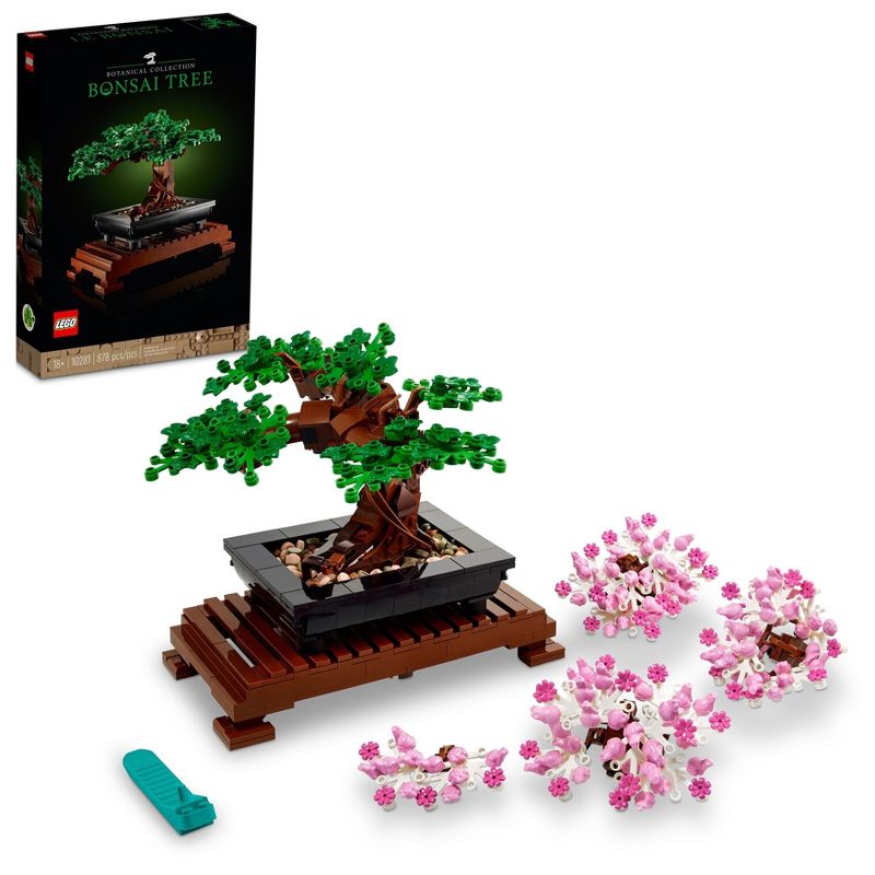 LEGO Icons Bonsai Tree Home D&#233;cor Set  10281, 1 of 16