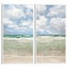 Masterpiece Art Gallery 17"x34" Rolling Surf Panel I and II Wall Art - 2 of 4