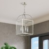 Livex Lighting Milford 4 - Light Pendant in  Brushed Nickel - 4 of 4