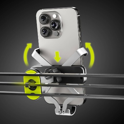 Bracketron AutoGrip Universal Car Vent Mount - Black: Plastic Adjustable Holder