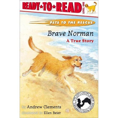 Brave Norman - (Pets to the Rescue) by  Andrew Clements (Paperback)