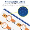 Avery Glossy Clear Wraparound Band Labels with Sure Feed, 1.5" x 3.5", 1000 Glossy Clear Labels, Print-to-the-Edge, Laser/Inkjet Printable Labels - 4 of 4
