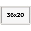 PosterPalooza | Shadow Box 1.5" Depth Silver Picture Frame - UV Acrylic, Backing Board, Hanging Hardware - 2 of 4