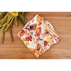 C&F Home Cordelia Reversible Fall Leaves Watercolor Napkin - 2 of 4