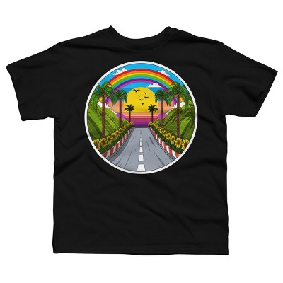 Boy's Design By Humans Summer Road Trip By underheaven T-Shirt