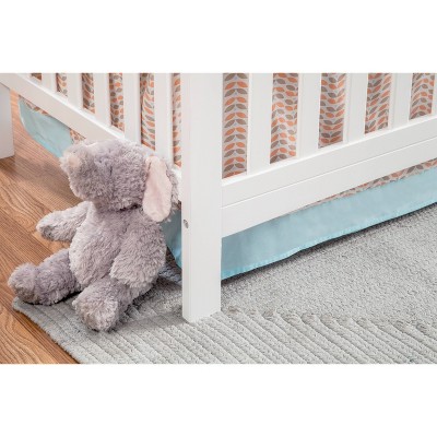 White Pine 4-in-1 Convertible Crib with Shiplap Headboard