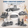 Modular Kids Play Couch, Children Sectional Sofa Imaginative Furniture Play Set, Creative Playroom Furniture, Convertible Foam and Floor Cushion - 4 of 4
