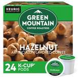 24ct Green Mountain Coffee Hazelnut Keurig K-Cup Coffee Pods Flavored Coffee Light Roast