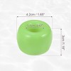 Unique Bargains Bathroom Round Mini Ceramic Toothbrush Holder 1.65"x1.18" - 3 of 4